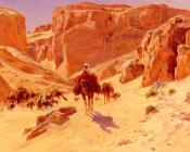 Caravan In The Desert - 尤金·亚历克·吉卡德特